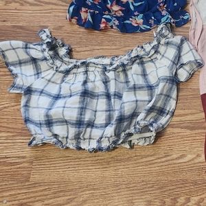 Cropped Short Sleeve Shirt